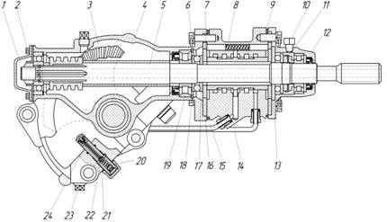Схема рулевого механизма урал 4320